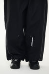 STREAM LINE 3L SUPER WIDE JOGGER PANTS BLACK