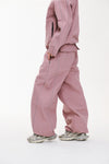 STREAM LINE 3L SUPER WIDE JOGGER PANTS INDY PINK