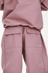 STREAM LINE 3L SUPER WIDE JOGGER PANTS INDY PINK