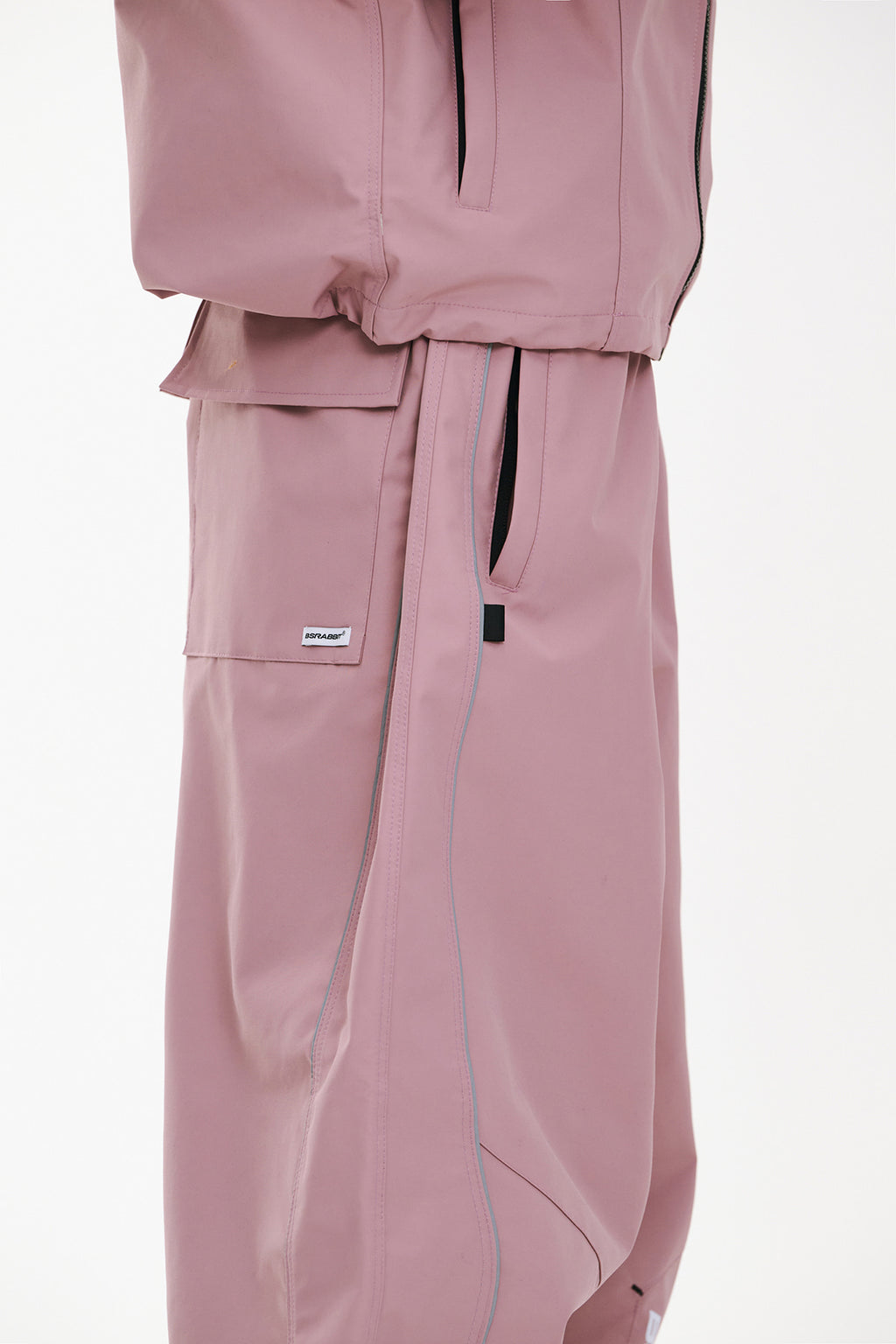 STREAM LINE 3L SUPER WIDE JOGGER PANTS INDY PINK