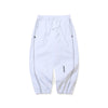 STREAM LINE 3L SUPER WIDE JOGGER PANTS WHITE