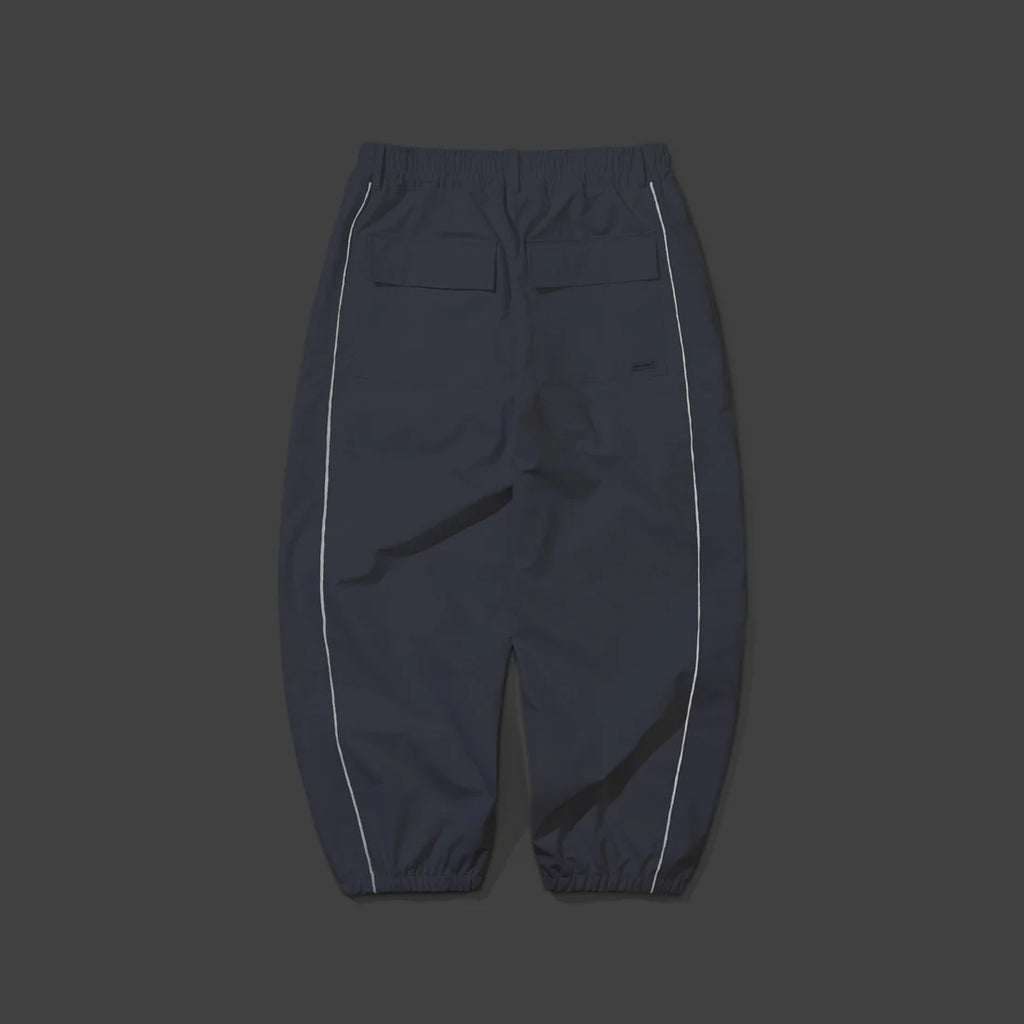 STREAM LINE 3L SUPER WIDE JOGGER PANTS WHITE