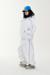 STREAM LINE 3L SUPER WIDE JOGGER PANTS WHITE