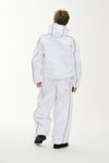 STREAM LINE 3L SUPER WIDE JOGGER PANTS WHITE