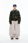 ORIGINAL WIDE TRACK PANTS LIGHT BEIGE