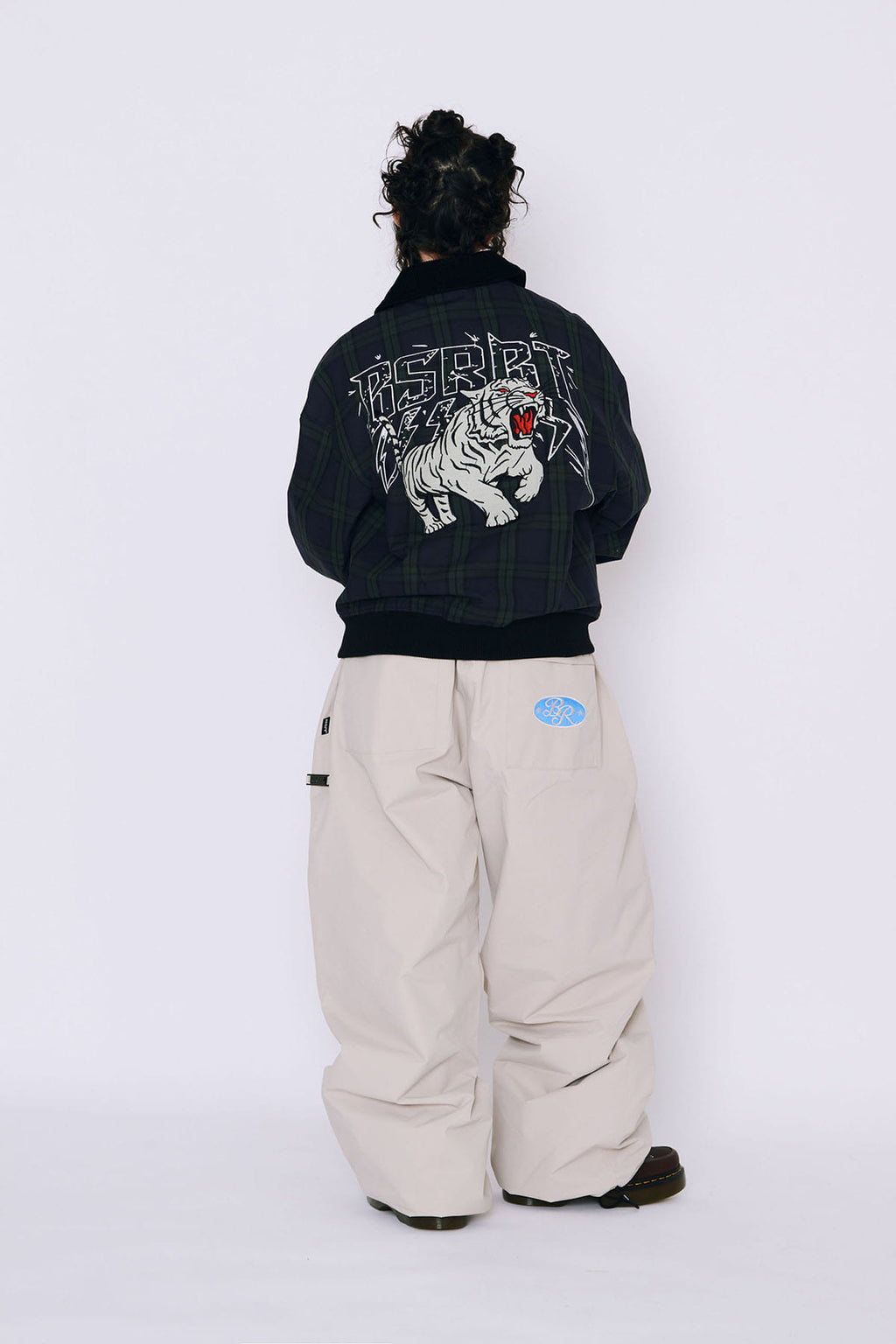 ORIGINAL WIDE TRACK PANTS LIGHT BEIGE