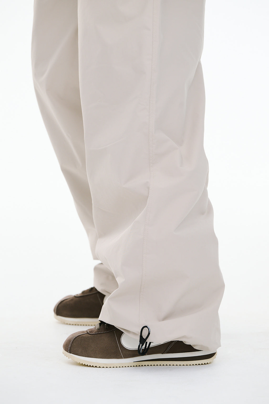 ORIGINAL WIDE TRACK PANTS LIGHT BEIGE