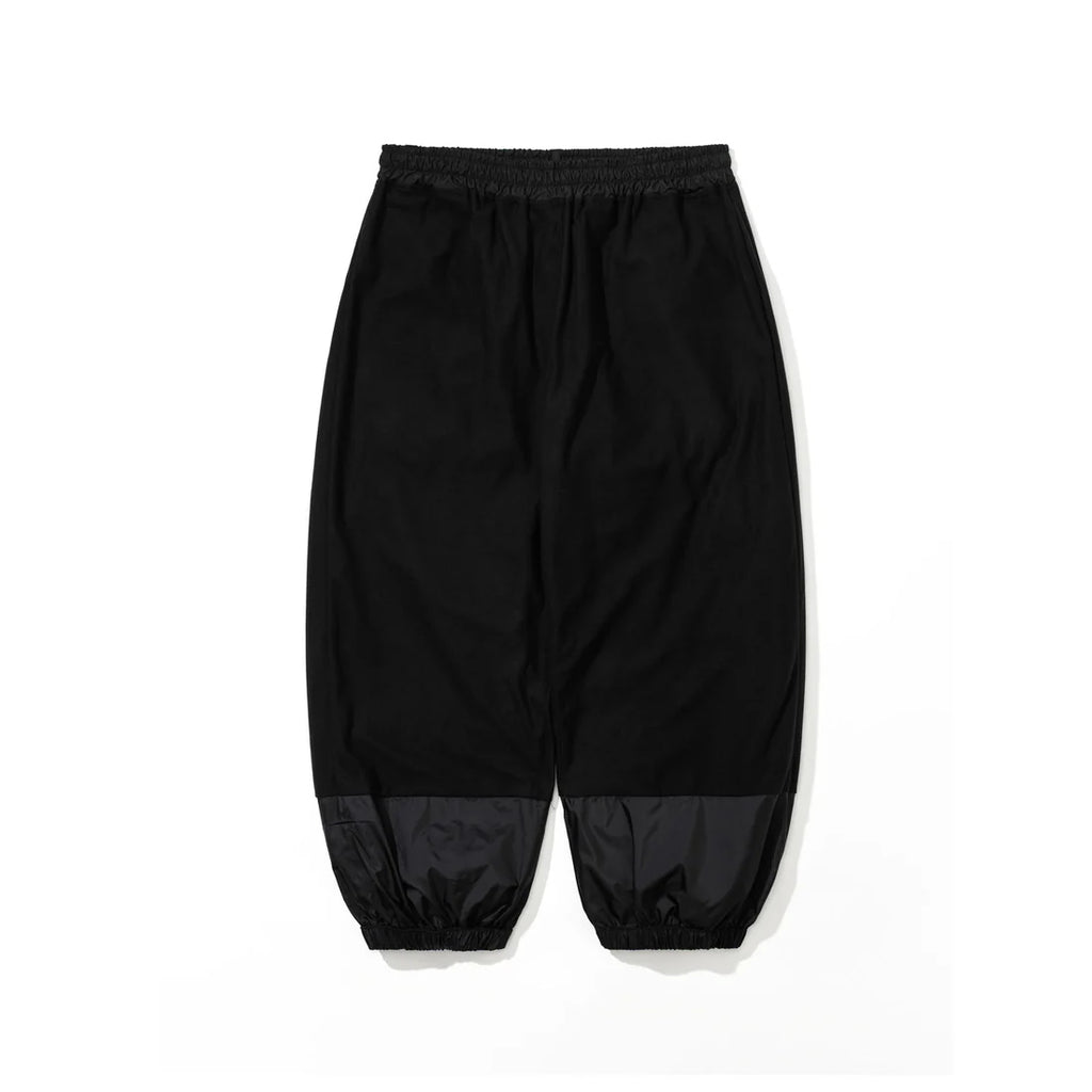 LIGHT WEIGHT REFLECTIVE LINE SUPER WIDE JOGGER PANTS BABY PINK