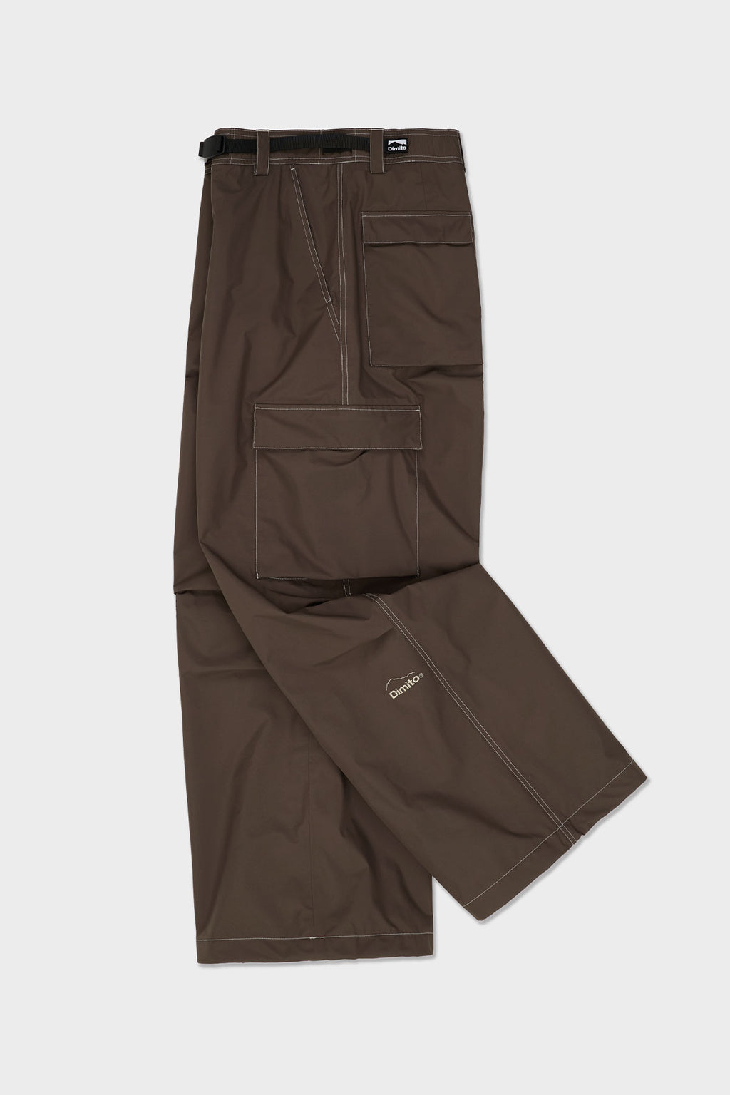 WORKS LINE PANTS (WIDE FIT LV.1) DARK BROWN