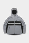 LINE WIND JACKET REFLECTIVE SILVER