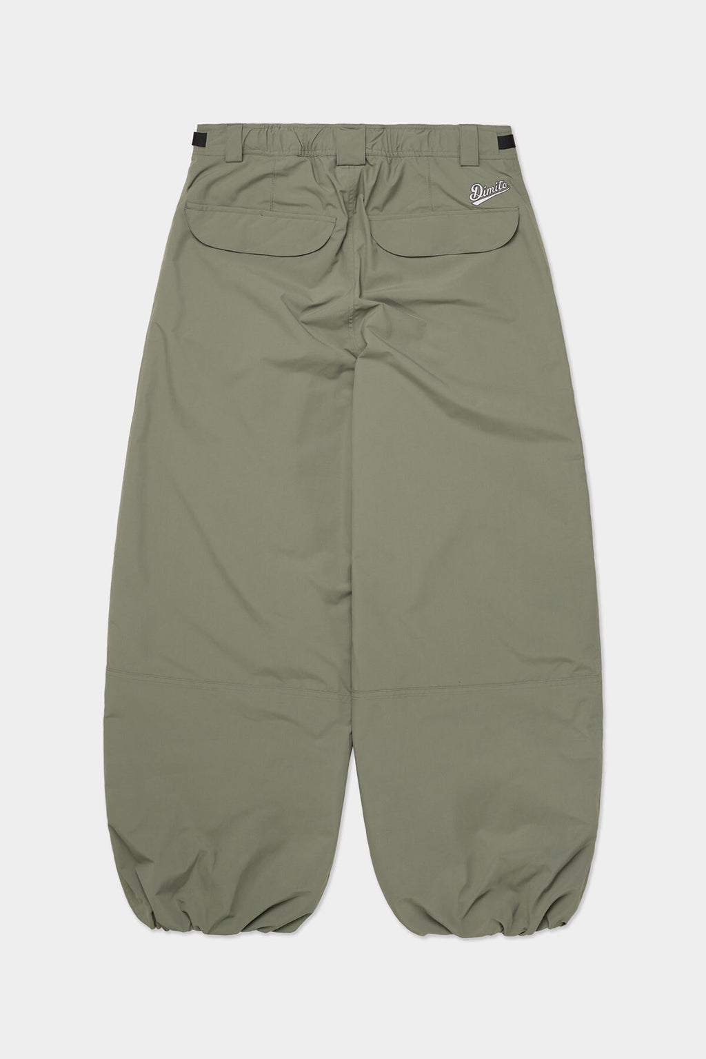 DECK WIDE BANDED PANTS (WIDE FIT LV.2) SLATE SAGE