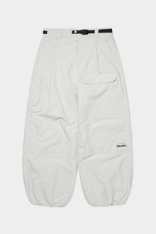 DECK WIDE BANDED PANTS (WIDE FIT LV.2) WHITE