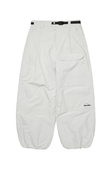DECK WIDE BANDED PANTS (WIDE FIT LV.2) WHITE