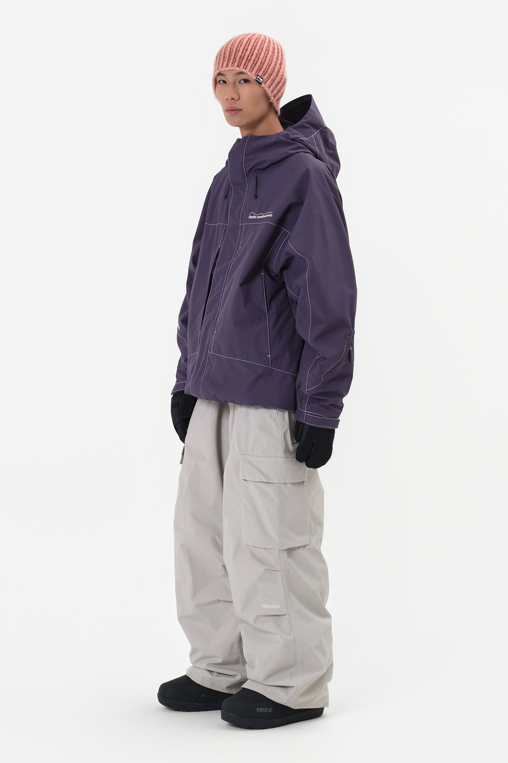 WORKS LINE JACKET GRAPE