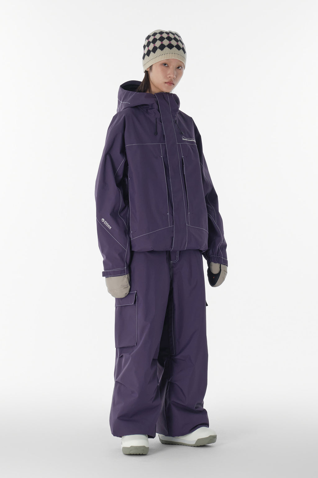 WORKS LINE JACKET GRAPE