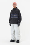 DECK WIDE BANDED PANTS (WIDE FIT LV.2) WHITE