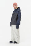 AIR VENT BANDED PANTS (WIDE FIT LV.1) IVORY