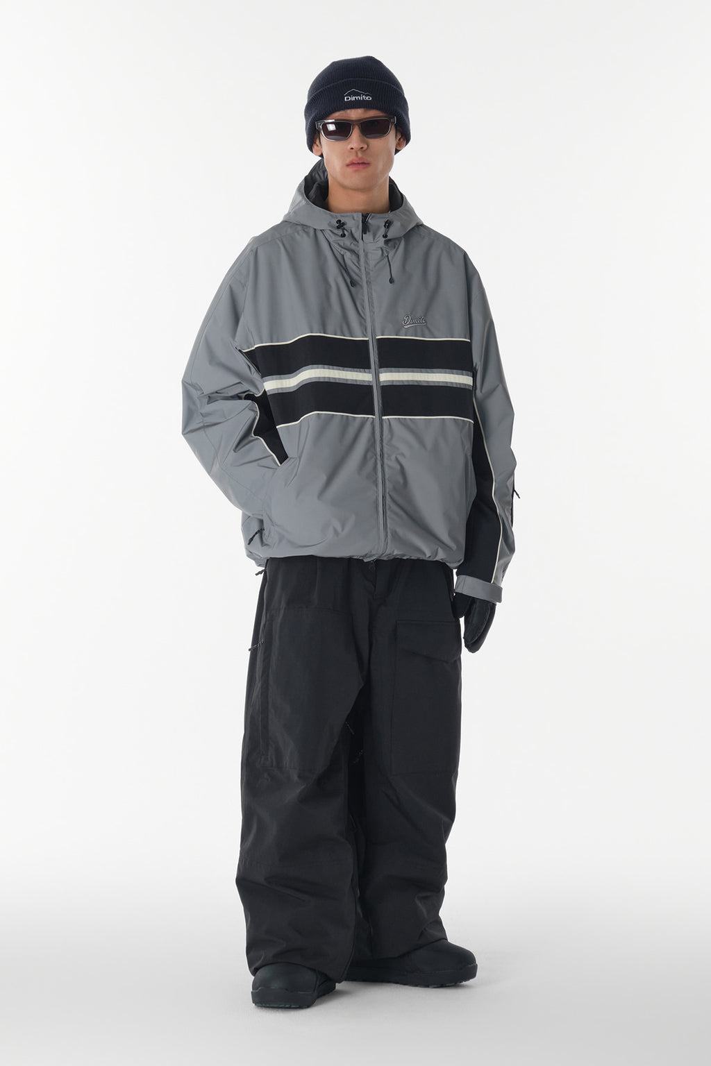 LINE WIND JACKET REFLECTIVE SILVER