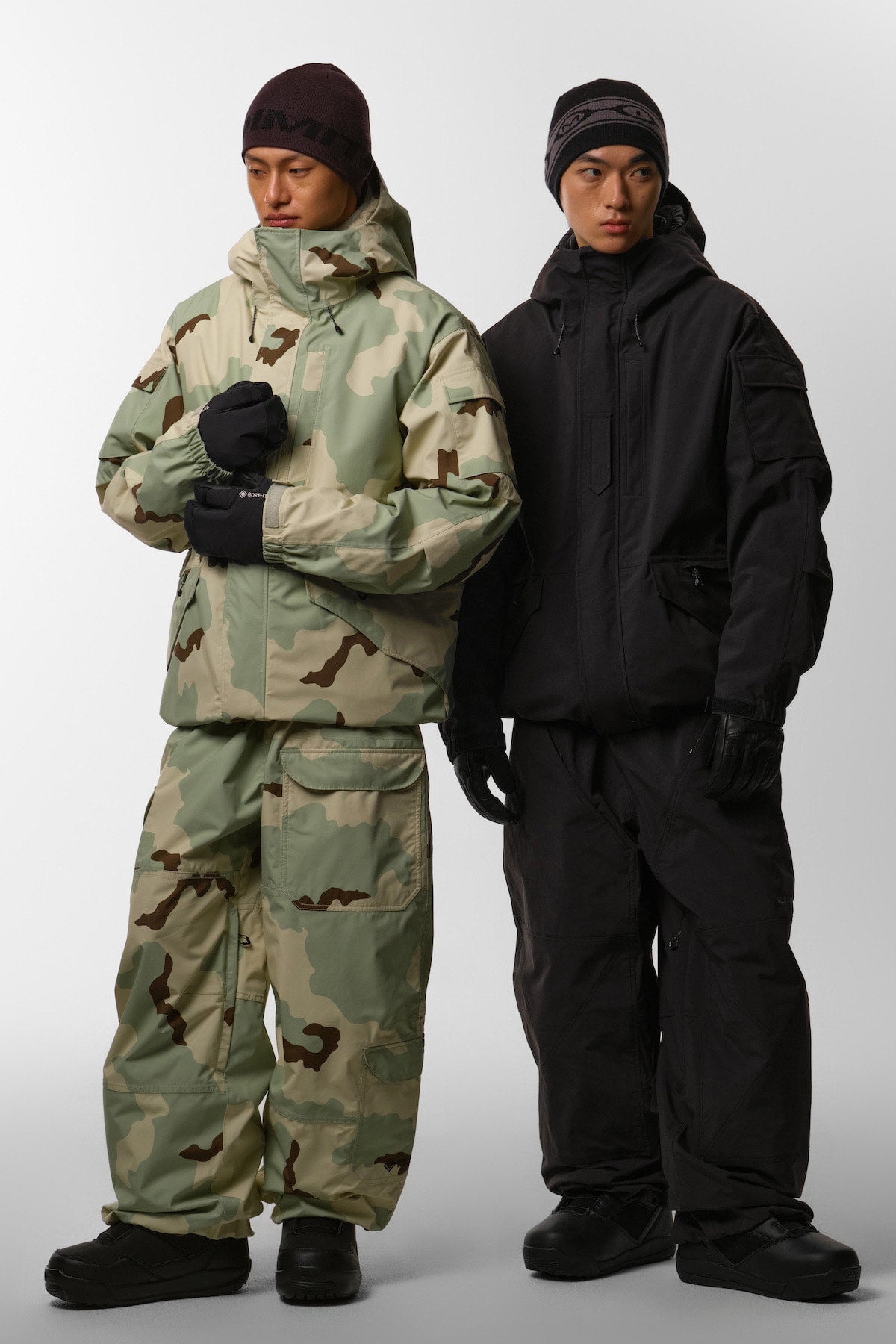 DIMITO VTX BANDED DOUBLE KNEE SNOWBOARD PANTS - WIDE FIT LV.1