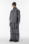 REFLECTIVE LINE BANDED PANTS (WIDE FIT LV.2) COOL GREY