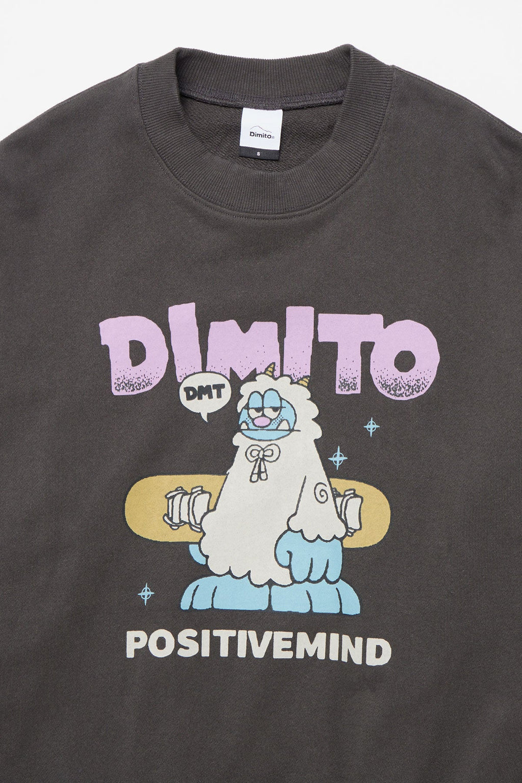 TURRI SWEATSHIRT CHARCOAL