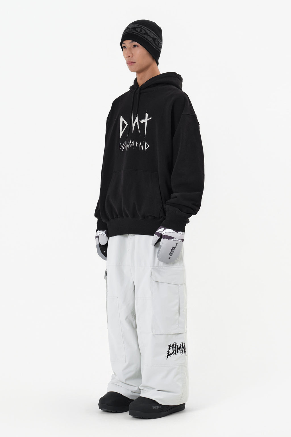 VOLT CARGO BIG PANTS (WIDE FIT LV.1) WHITE