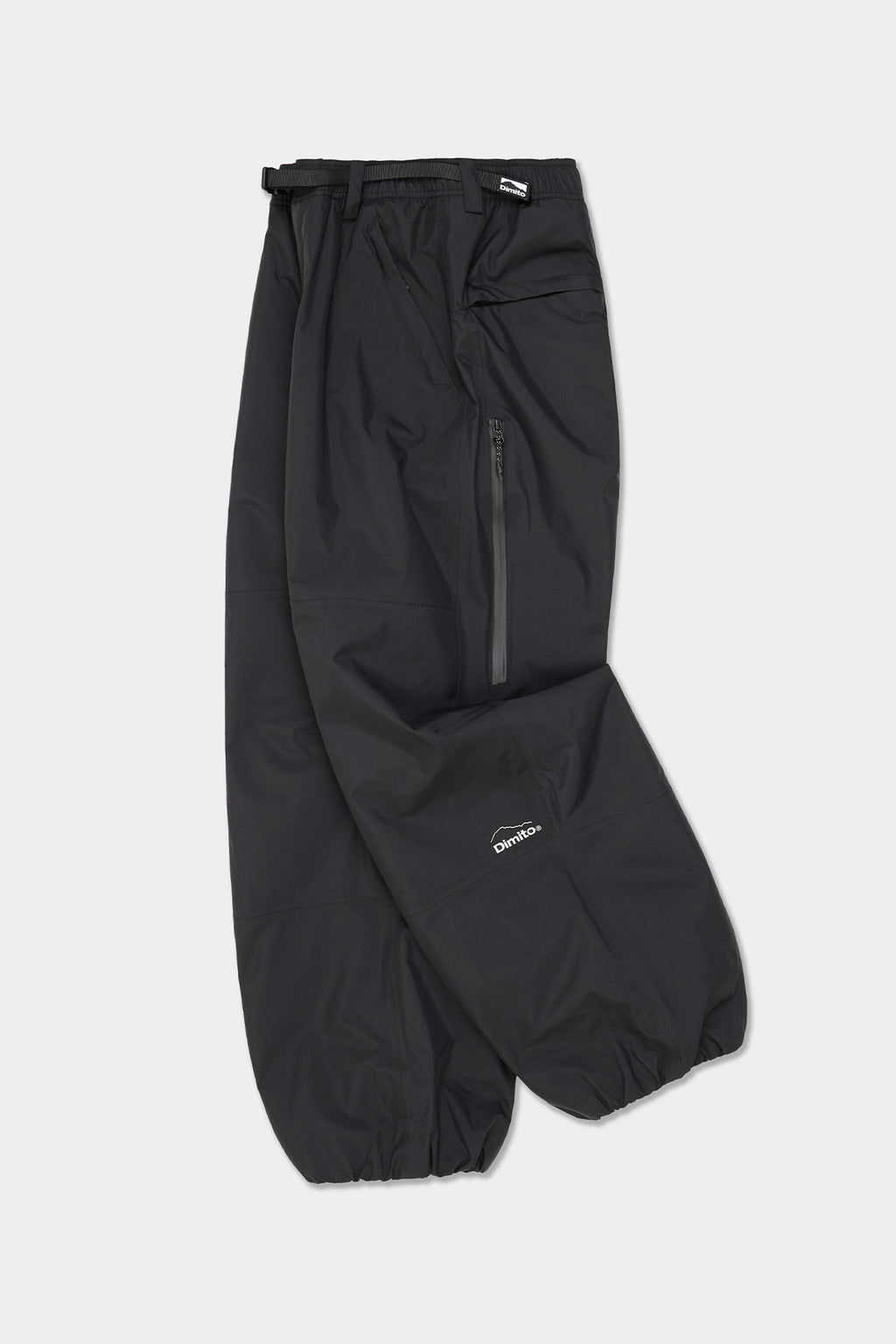 AIR VENT BANDED PANTS (WIDE FIT LV.1) BLACK