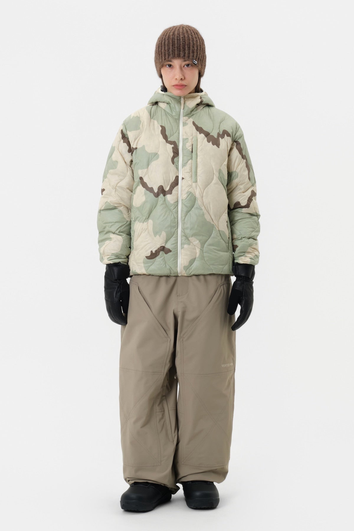 DIMITO VTX BANDED DOUBLE KNEE SNOWBOARD PANTS - WIDE FIT LV.1