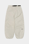 AIR VENT BANDED PANTS (WIDE FIT LV.1) IVORY