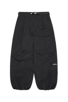 DECK WIDE BANDED PANTS (WIDE FIT LV.2) BLACK