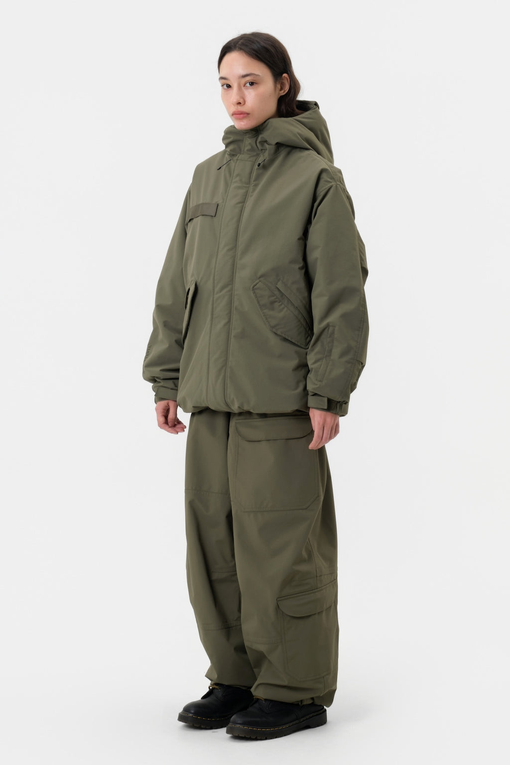 VTX BANDED CARGO PANTS (WIDE FIT LV.1) OLIVE