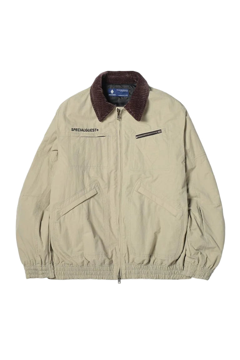 EASY MARKSTITCH WORK JACKET PALE KHAKI