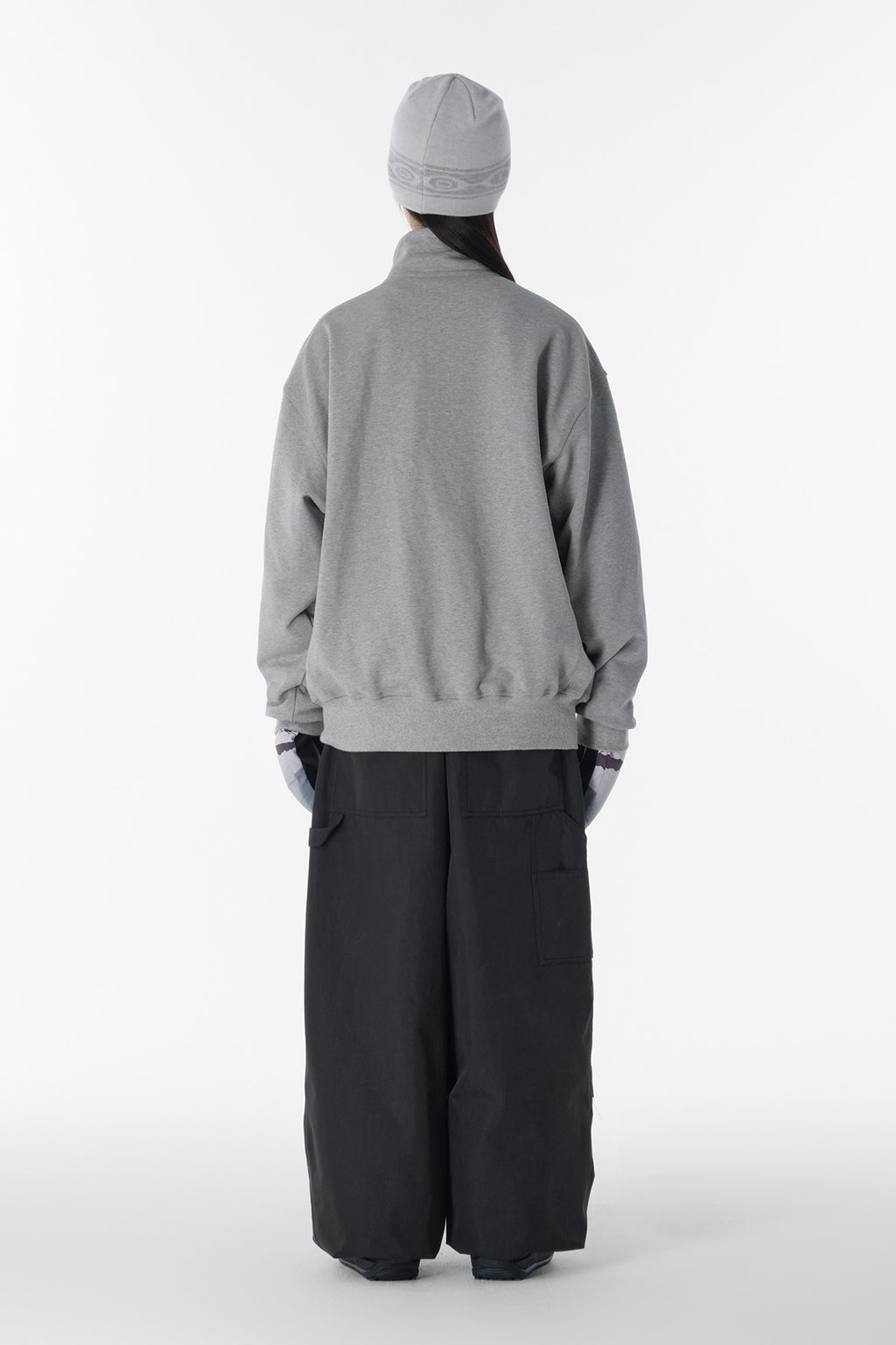 CARPENTER WIDE PANTS (WIDE FIT LV.1) FADE BLACK