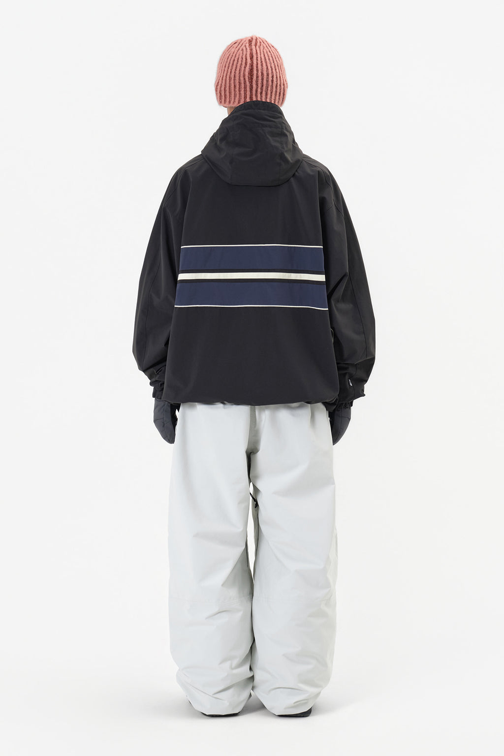 DECK WIDE BANDED PANTS (WIDE FIT LV.2) WHITE