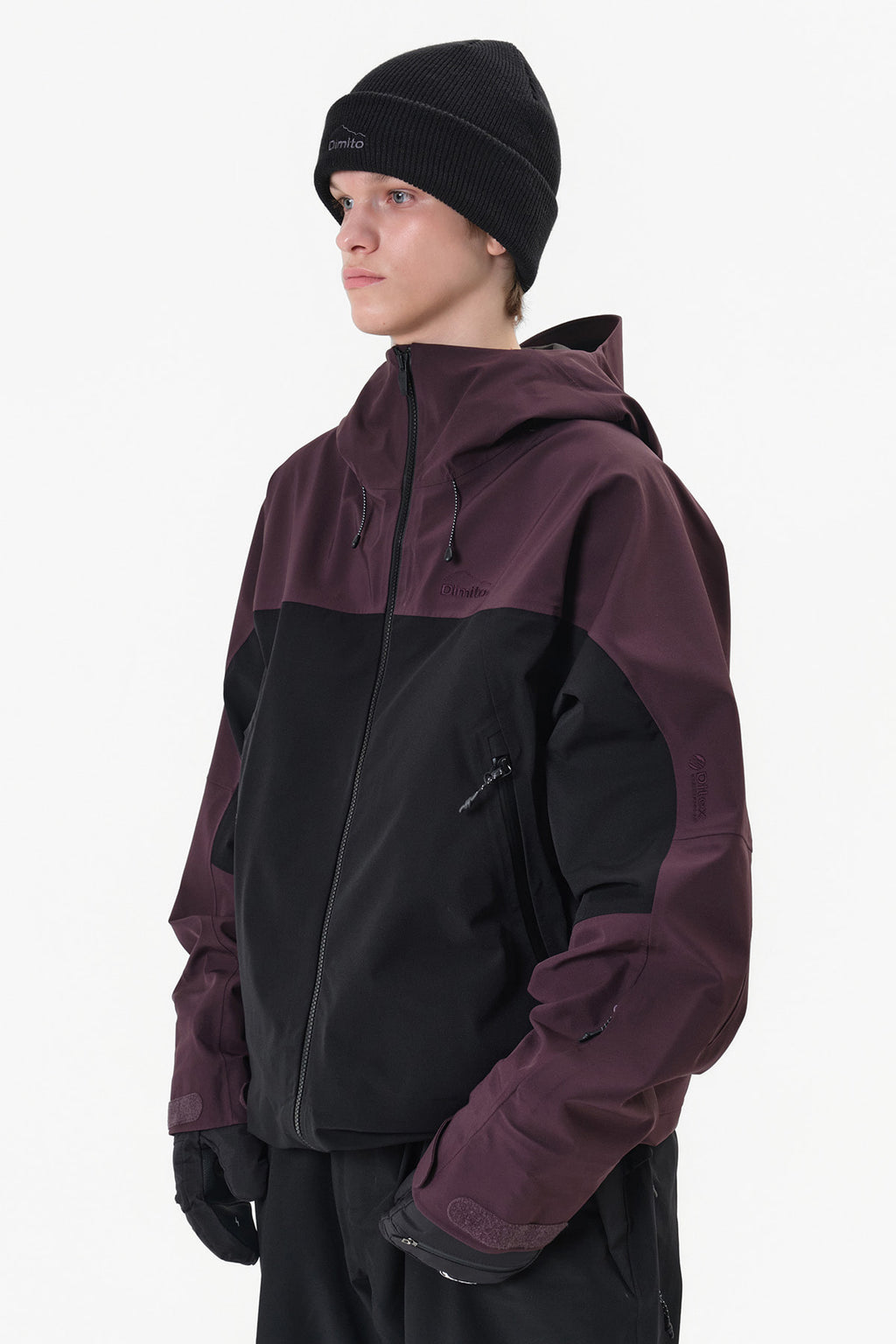 DMT LOGO BEANIE BLACK