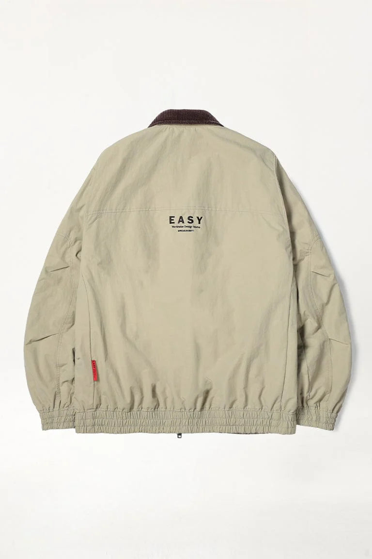 EASY MARKSTITCH WORK JACKET PALE KHAKI