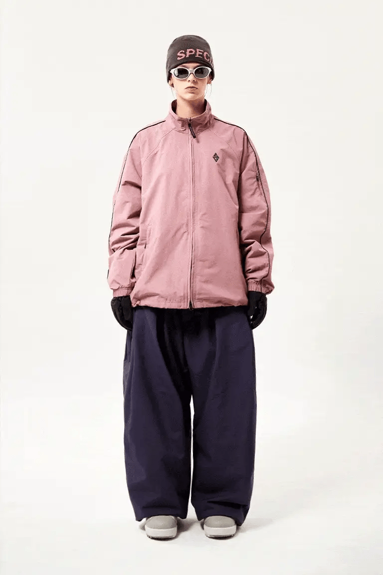 ORBAN JACQUARD BEANIE CHARCOAL GRAY