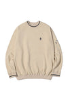 EASY LINEWORK CREWNECK BISCOTTI