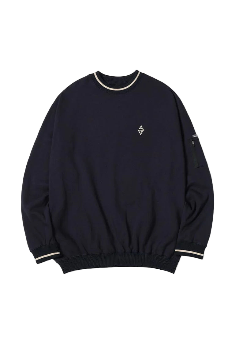 EASY LINEWORK CREWNECK MIDNIGHT BLUE