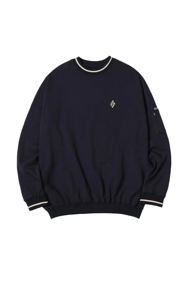 EASY LINEWORK CREWNECK MIDNIGHT BLUE