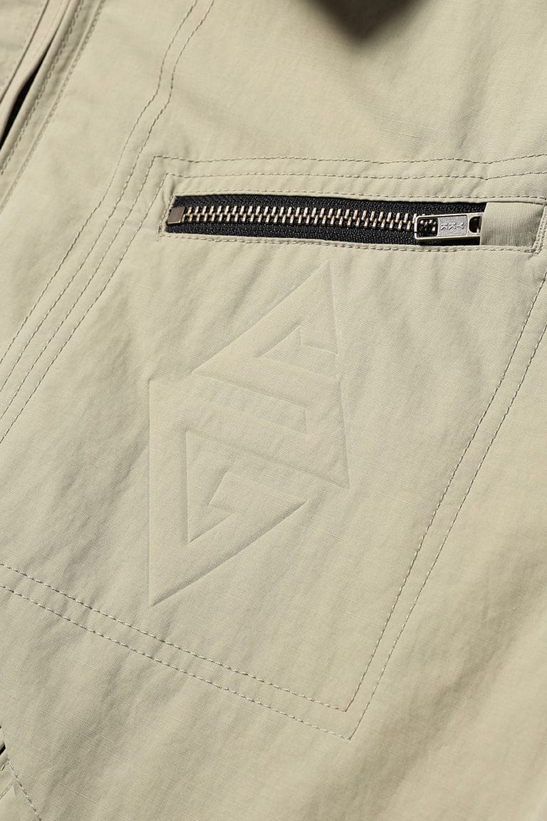 EASY MARKSTITCH WORK JACKET PALE KHAKI