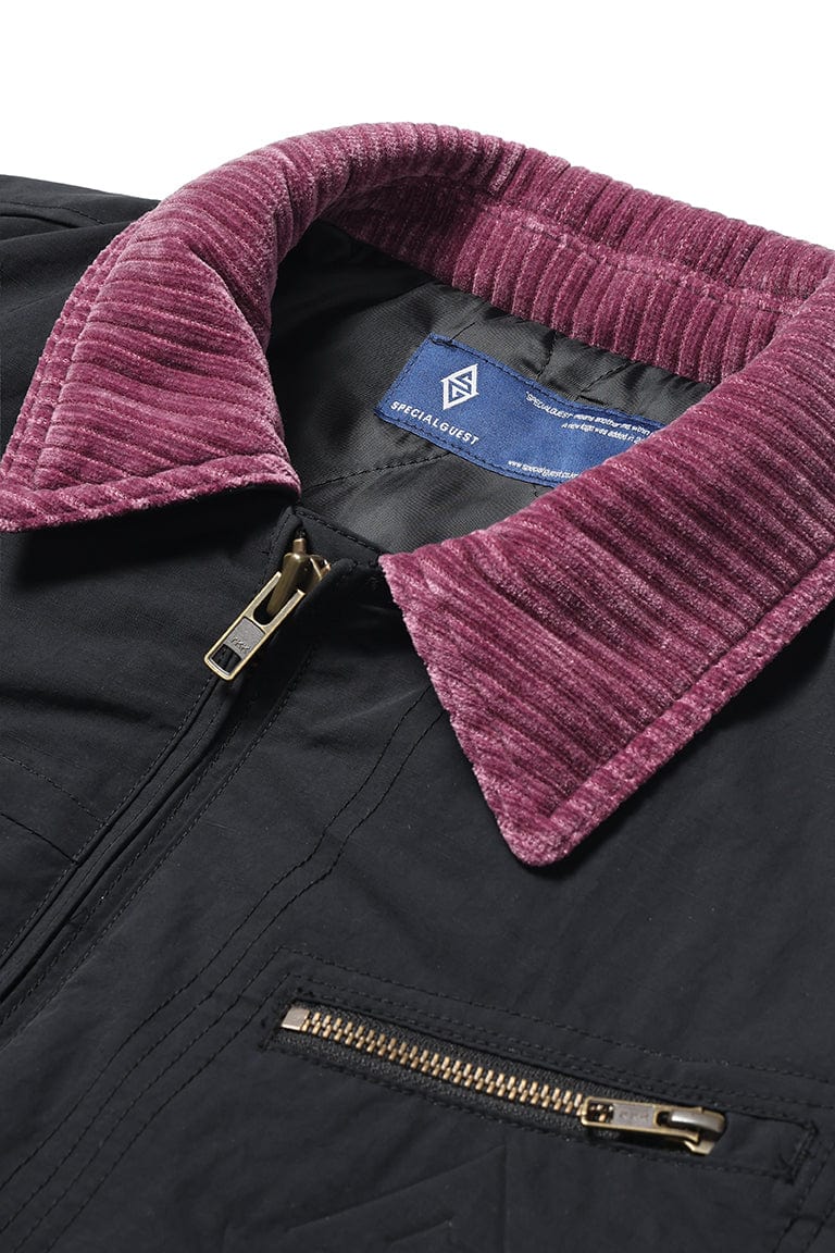 EASY MARKSTITCH WORK JACKET BLACK