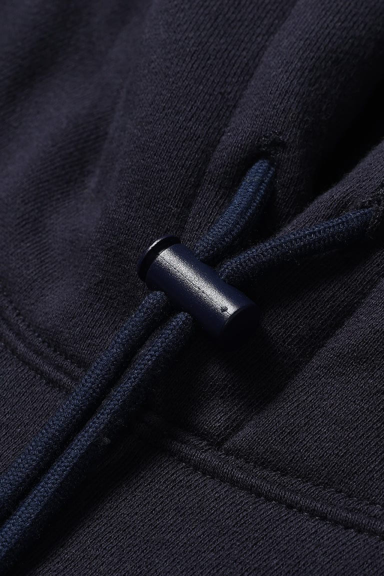 EASY WIDE HOODIE NAVY