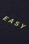 EASY WIDE HOODIE NAVY