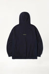 EASY WIDE HOODIE NAVY