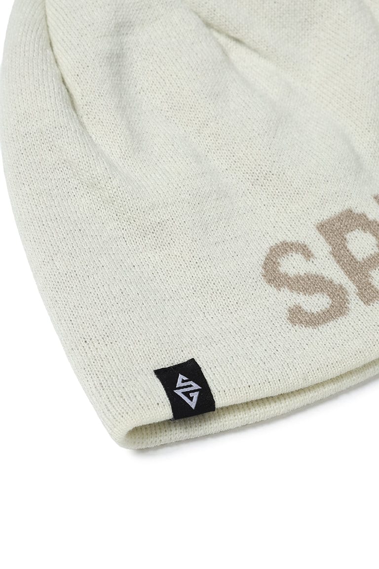 ORBAN JACQUARD BEANIE IVORY