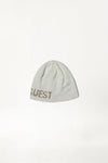 ORBAN JACQUARD BEANIE IVORY