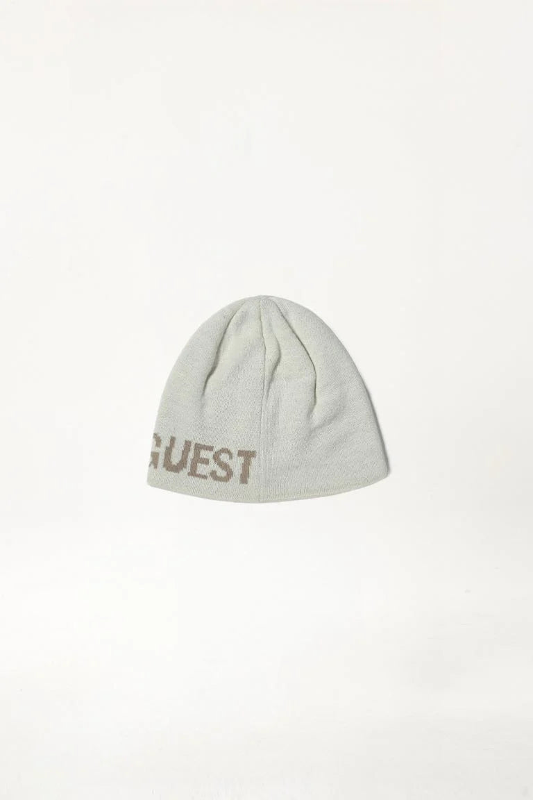 ORBAN JACQUARD BEANIE IVORY