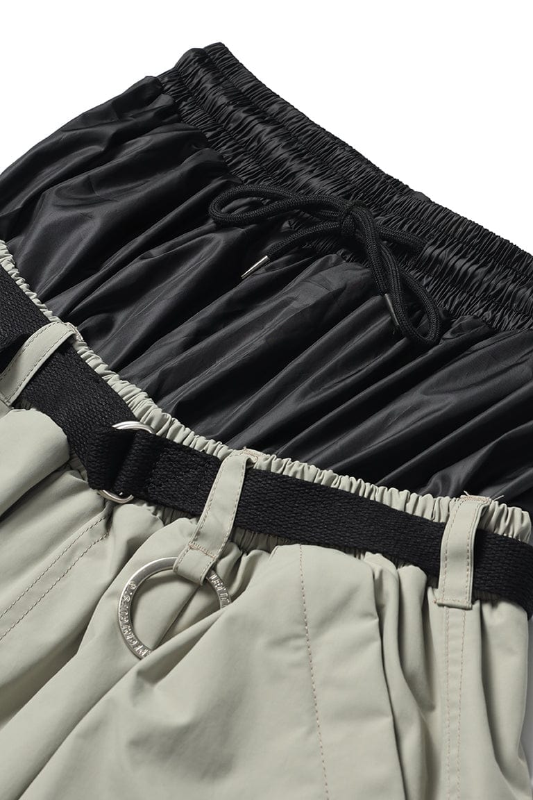 V2 MOD SUPERWIDE CARGO PANTS KHAKI BEIGE