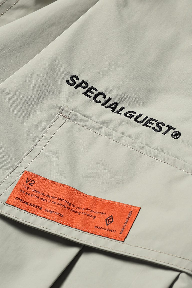 V2 MOD SUPERWIDE CARGO PANTS KHAKI BEIGE